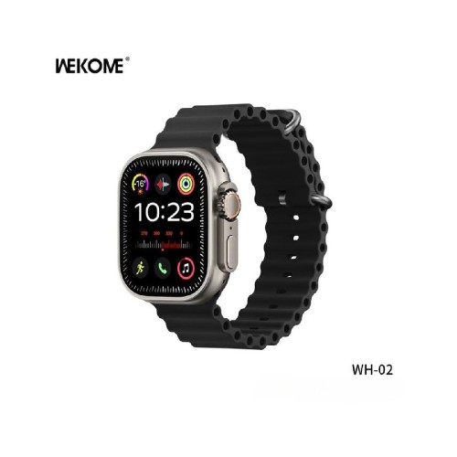 SMARTWATCH  WH-02 TITANIUM GOLD